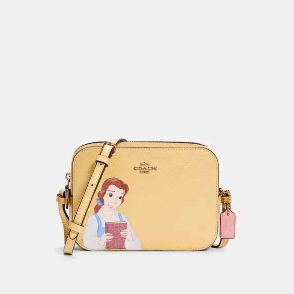 COACH × Disney Exclusive Princess Belle Limited Edition Camera Crossbody - Picture 6 of 6